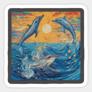 Dolphins Sticker